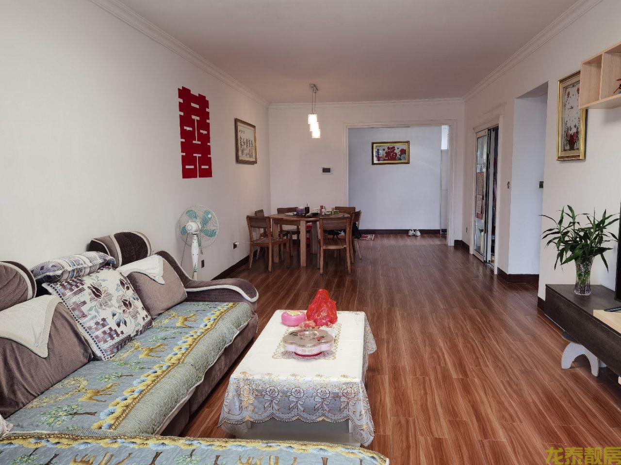 佰隆山河电梯靓楼层精装房